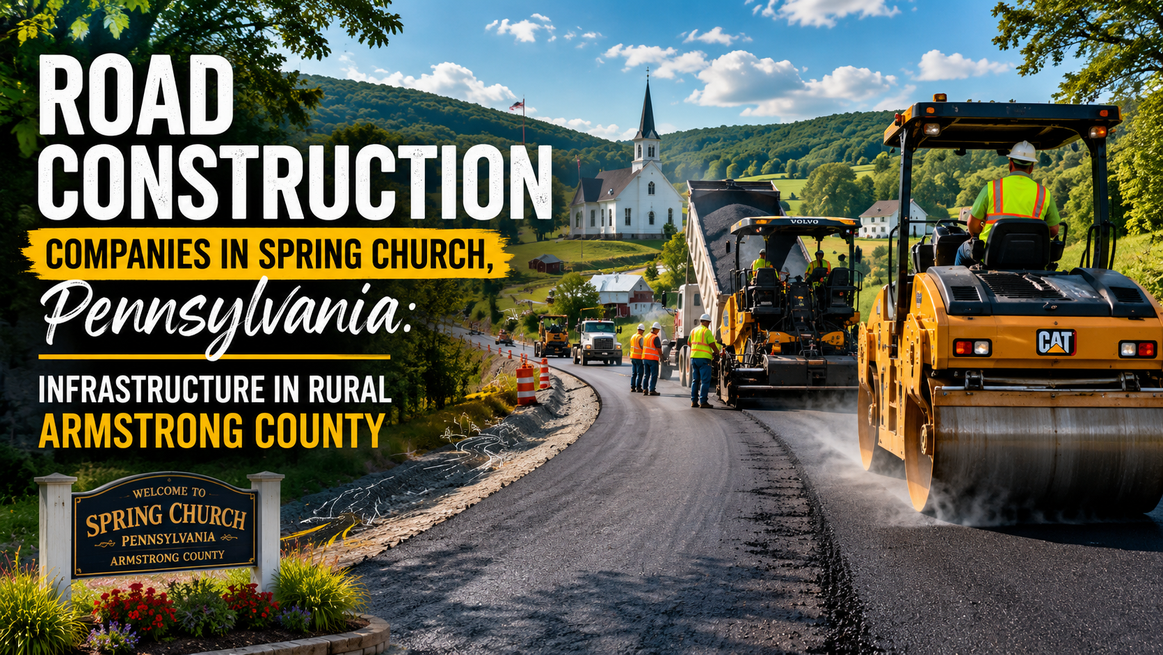Road Construction Companies in Spring Church, Pennsylvania: Infrastructure in Rural Armstrong County